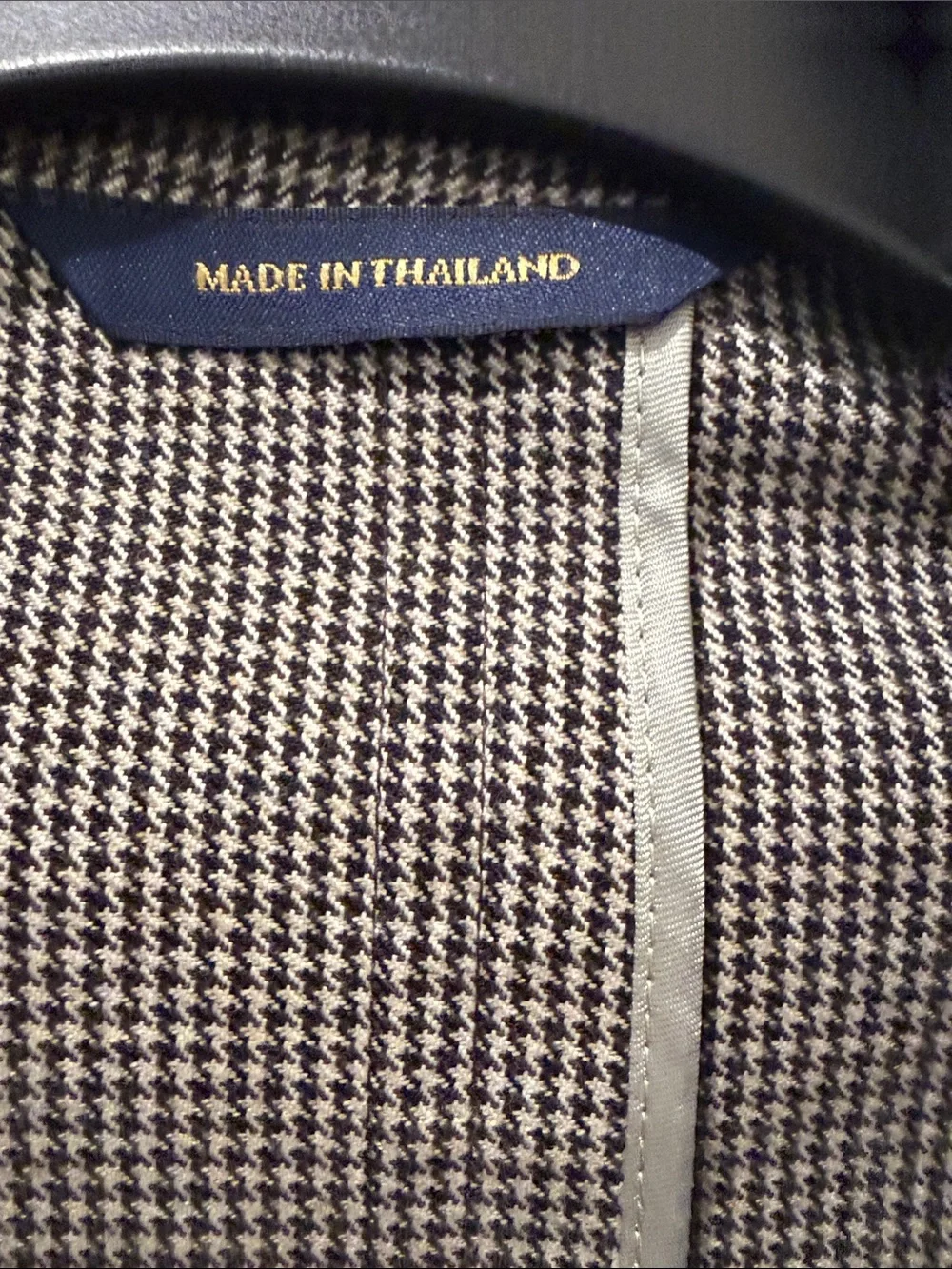Brooks Brothers Brown/Tan Houndstooth Sport Coat Blazer